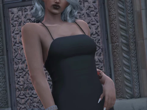 Merysa Short Dress for MP Female 1.0