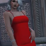 Merysa Short Dress for MP Female 1.03