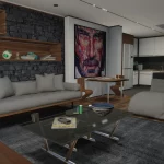 Modern Casual Apartment