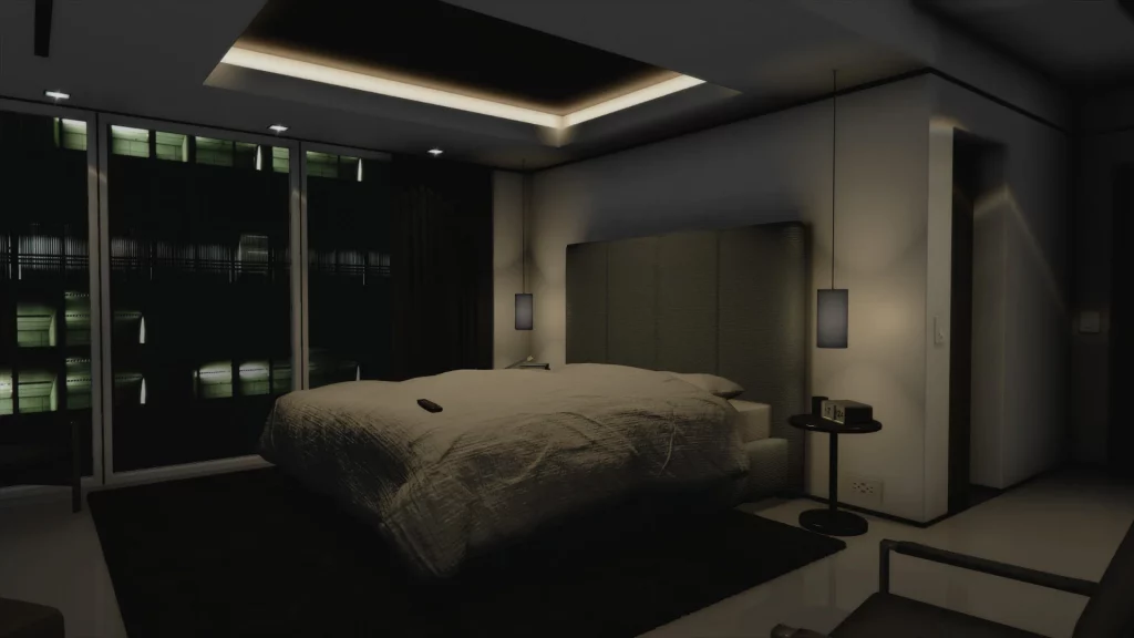 Modern Hotel Room
