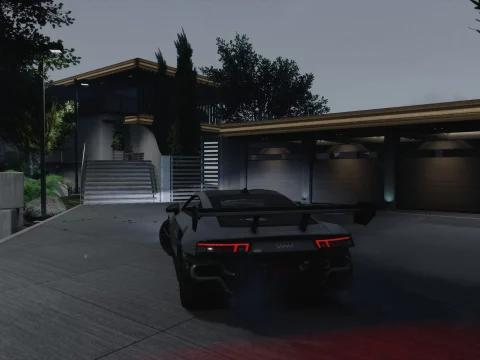 Modern Wood House