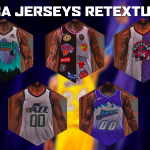 NBA Jerseys RETEXTURE pack 4 1.0