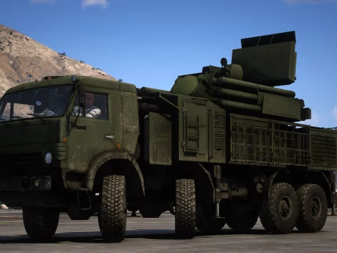 Pantsir-S1 Anti Air Truck