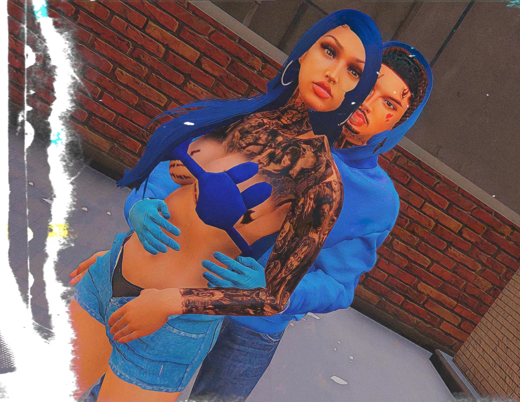 Pre Made MP/SP Male Face With Tats
