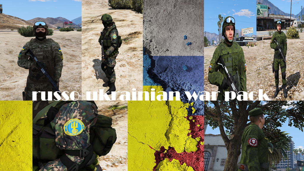 Russo ukrainian war soldier Pack 1.0