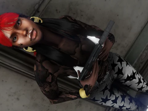 SP Blasian Dark Skin