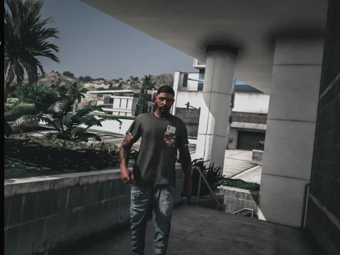 Shirt with Phone for MP Male