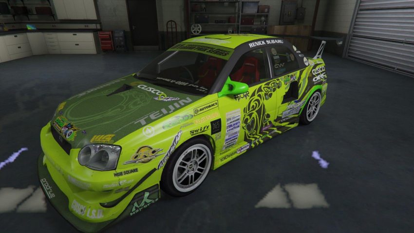 Subaru Impreza – GTA 5 mod