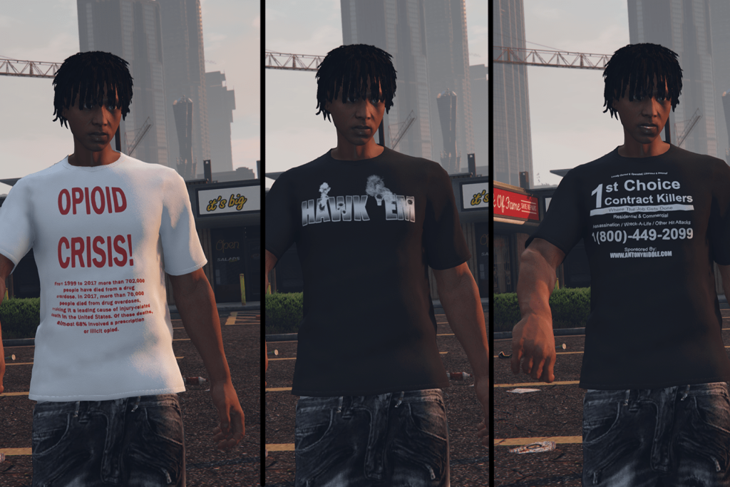 T SHIRT PACK5