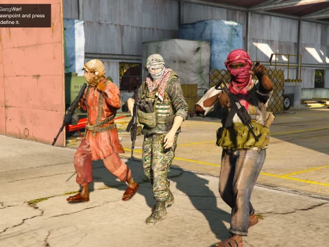 Terrorist Clothes for MP Male 1.0