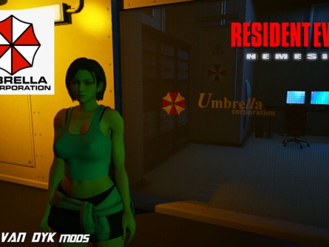 UMBRELLA CORP Laboratory - Textures from Resident Evil