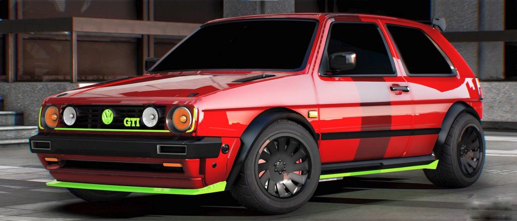 Volkswagen Golf GTI From Rocket League