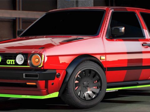Volkswagen Golf GTI From Rocket League