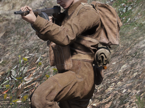 WW2 British Infantry Pack