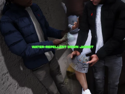 Water-Repellent Down Jacket for MP Male