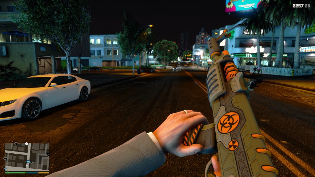 ak-47 biological threat grand theft auto 5 mod 1.0