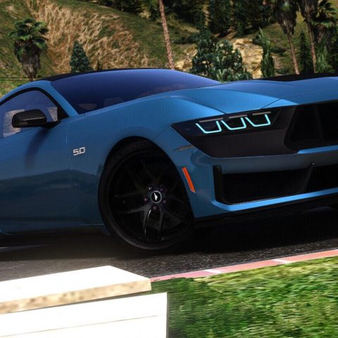 2024 Ford Mustang GT – GTA 5 mod