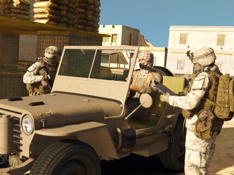 AfghanTerror Addon-Ped Replace Clothes 1.0