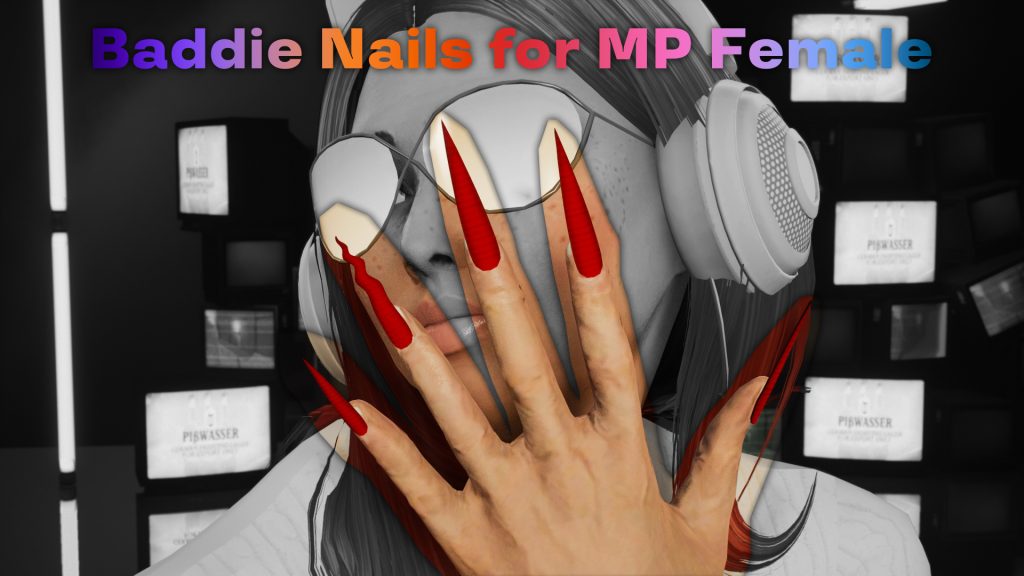 Baddie Nails for MP Female 1.0