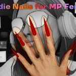 Baddie Nails for MP Female 1.0