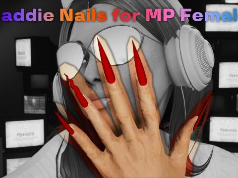Baddie Nails for MP Female 1.0