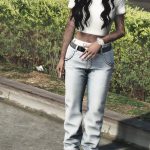 Belted Jeans For MP Female4