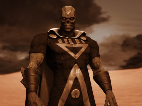 Blackest Night Martian Manhunter [Add-On Ped/Cloth Physics]