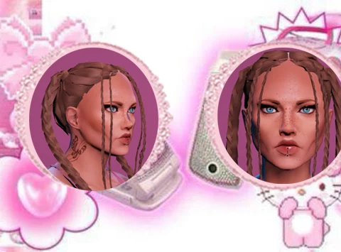 Braided hair - MP FEMALE 1.0