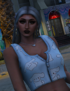 Bunny Shirt For MP Female – GTA 5 mod