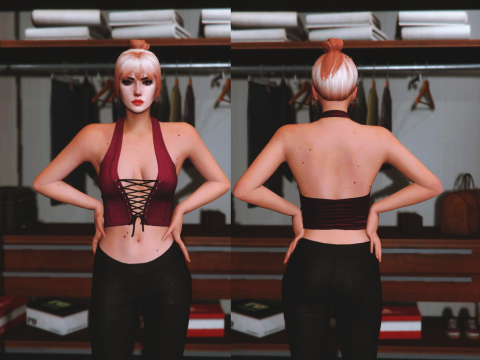 Corset Top for MP Female V1.0