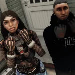 Dark Skin MP/SP Male Face