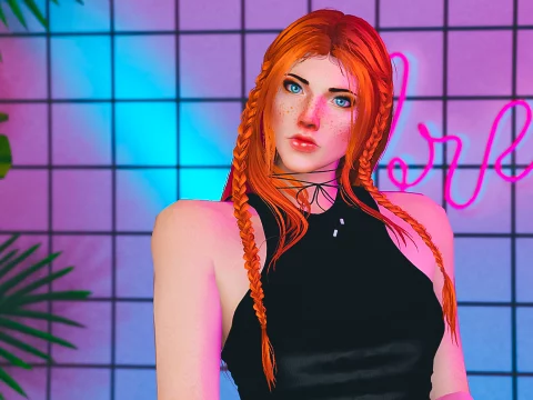 Kitty Hair for MP Female