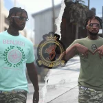 MBM - Benjart Tshirt Pack 001 - 8 Textures (MP MALE)