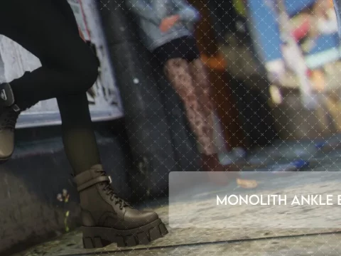MP Female Monolith ankle Boots