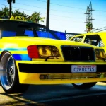 Mercedes-Benz E500 W124 Taxi Los Santos 1.2