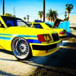Mercedes-Benz E500 W124 Taxi Los Santos 1.22