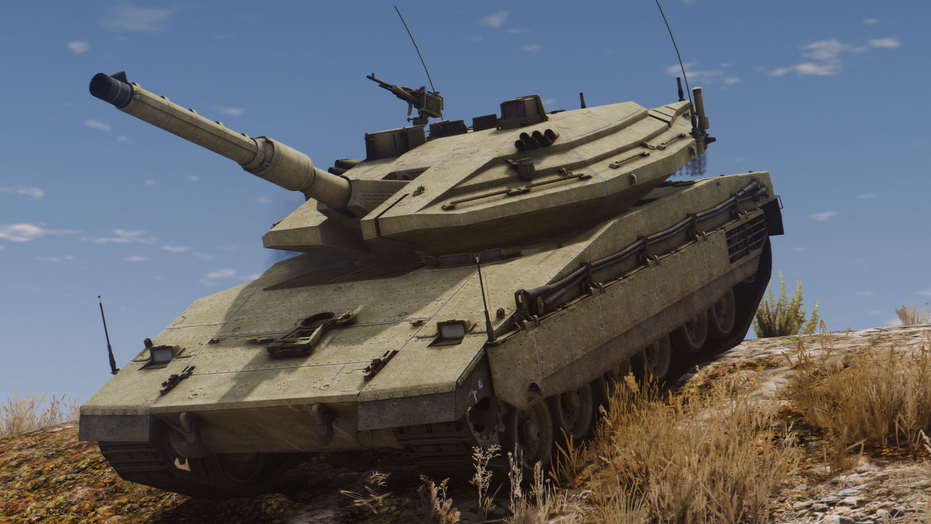 Joseph Banks procent delikatesse Merkava Mk.IV Israeli MBT [Add-On | LOD] V2.0 – GTA 5 mod