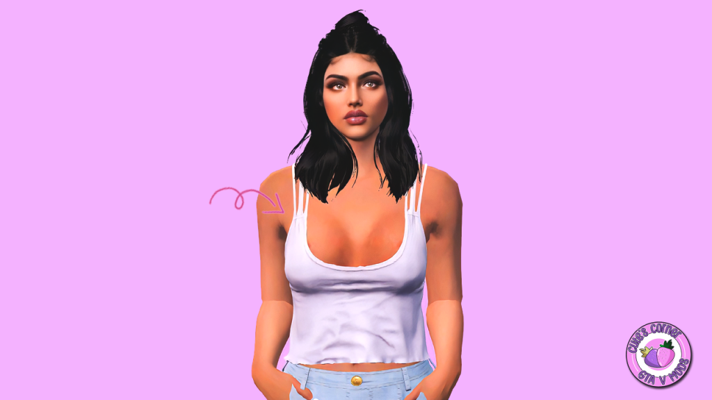 Multi Strap Tank Top for MP Female 1.0