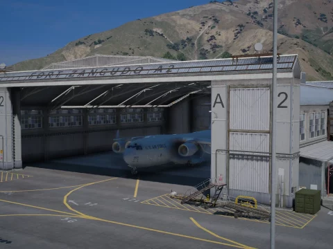 Opened Fort Zancudo Hangar