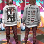 Oversized Sweatshirt for MP Female2