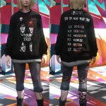 Oversized Sweatshirt for MP Female3