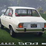 Peugeot 504 Injection [Add-On | Tuning | Template | Roof Animation | Extras | LODs] V1.0