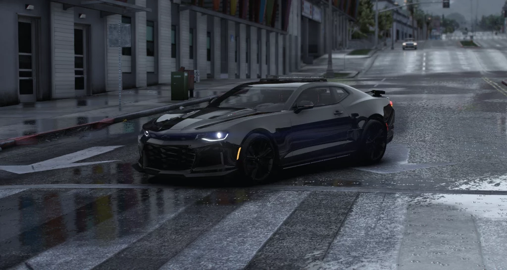 Police Chevrolet Camaro ZL1