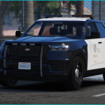 Police Vapid Scout 2020 [Add-On / FiveM | Extras | CallSign System] V1.0