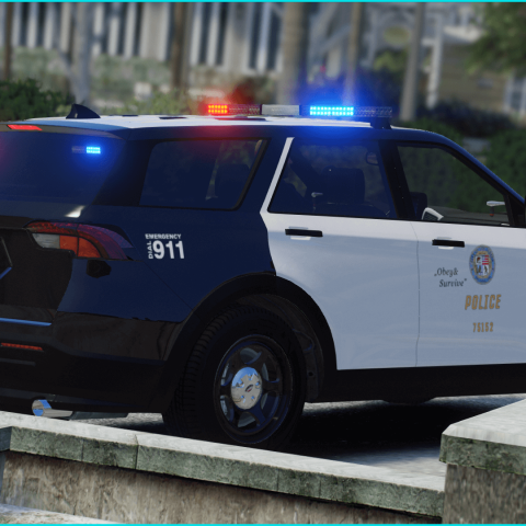 Police Vapid Scout 2020 [Add-On / FiveM | Extras | CallSign System] V1 ...