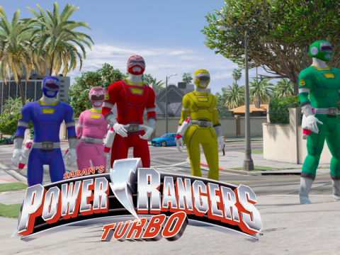 Power Rangers Turbo (Add-on Peds) V1.1