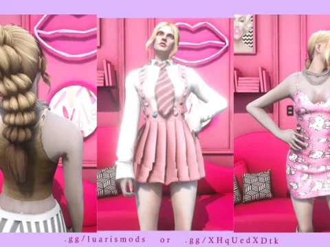 Pretty Clothes and Hair Set [FiveM] [SP] V1.0