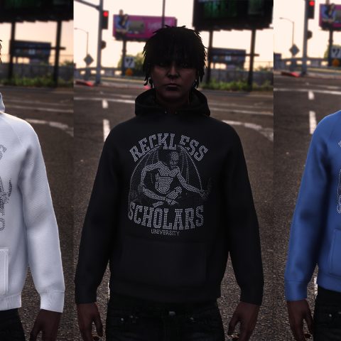 Reckless Scholars Hoodie [MP Male] V1.1 – GTA 5 mod