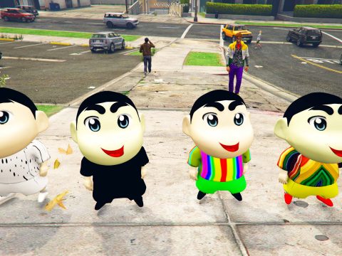 Shinchan peds by vip mafia yt V1.1
