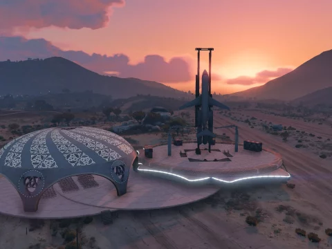 SpaceEx Shuttle Scene 3